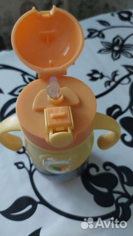 Поильник с трубочкой