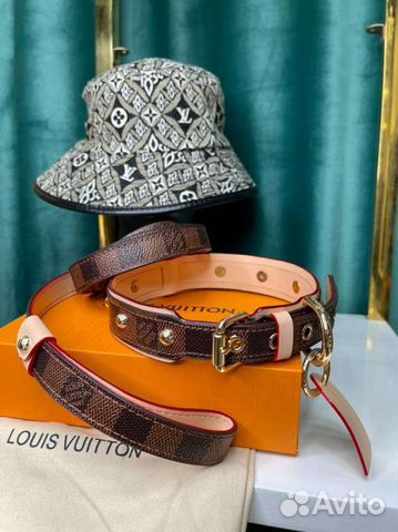 Поводок с ошейником Louis Vuitton