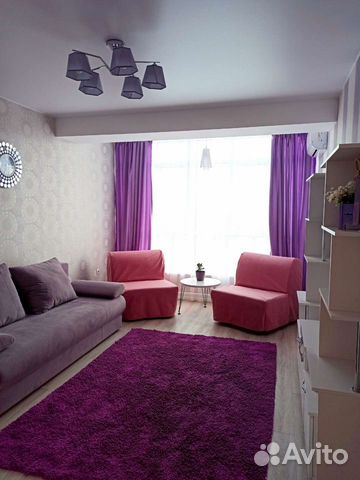 

1-к. квартира, 43 м², 3 кровати