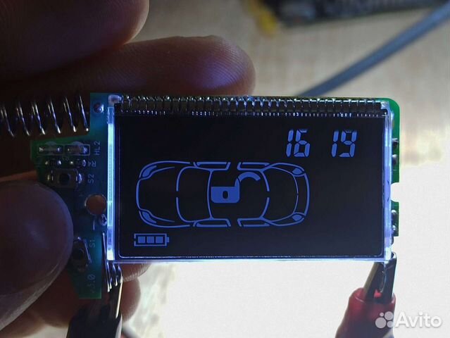 Дисплей на брелок Pandora DXL 5000 NEW, черный