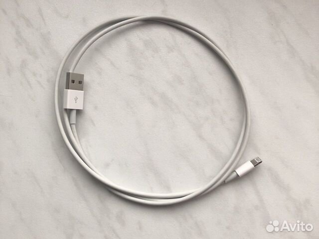 Оригинальный Кабель Apple Lighting, блок зарядки