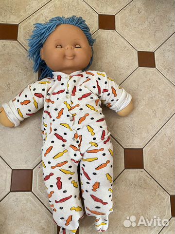 Кукла пупс мягнонабивное тело, сделана в СССР