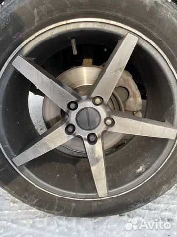 Литые диски r17 vossen 5.114.3