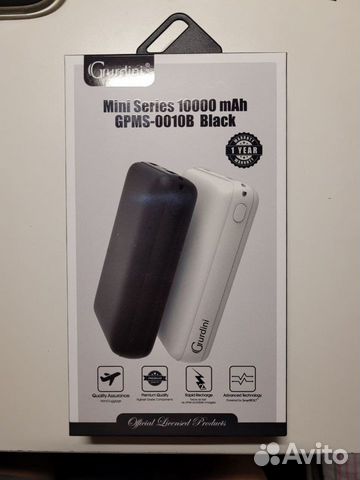 Powerbank Gurdini Mini Series gpms-0010B 10000 mAh