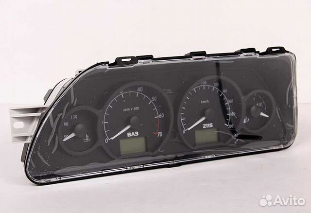 Комбинация приборов чёрные кольца 2113, 2114, 2115