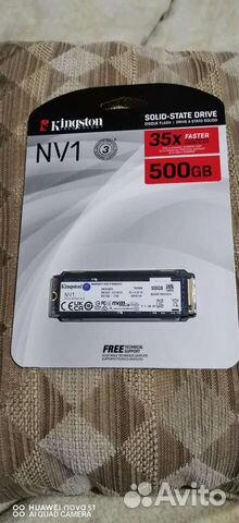 SSD накопитель Kingston NV1 snvs/500гб, M.2 2