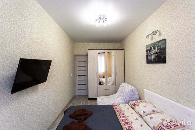 

1-к. квартира, 36 м², 2 кровати