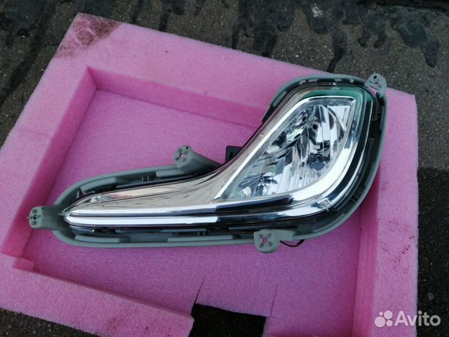 Противотуманка левая Hyundai Solaris