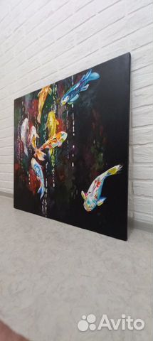 Карпы Кои картина