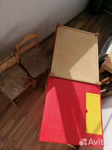 Детские столики со стульями бу