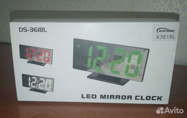 Настольные электронные часы будильник VST