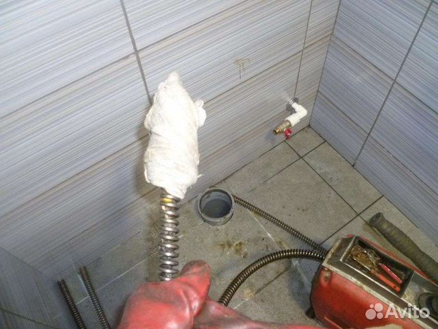 Прочистка канализации удаление засора чистка труб