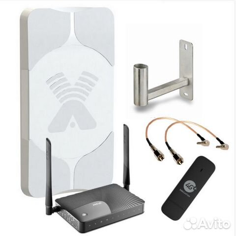 Комплект для усиления 4G интернет сигнала