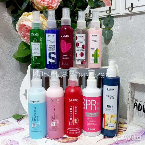 Спрей масло новый ollin оллин для волос