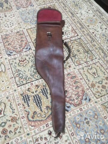 Чехол кожаный для ружья