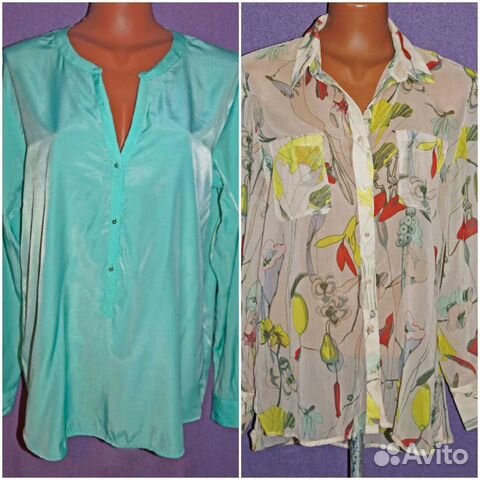 Блузка шифоновая 48- 50- 52 размер