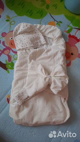 Конверт на выписку весна лето