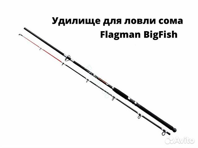 Удилище для ловли сома BigFish 2.4m 150-250g