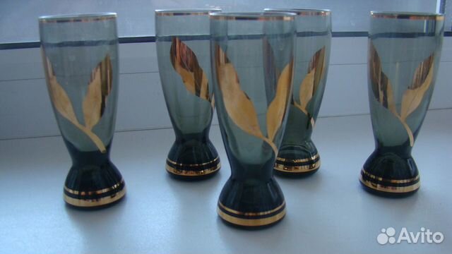 Стопки, Богемское стекло 1988 г