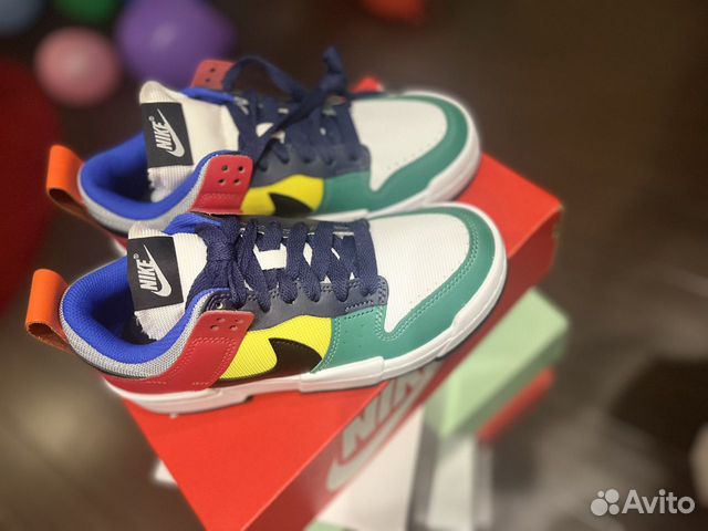 Кроссовки Nike Dunk Low Dispurt “Multicolor”