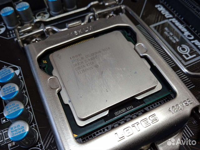 LGA 1155 MSI h61m-p20(g3) + Celeron G530