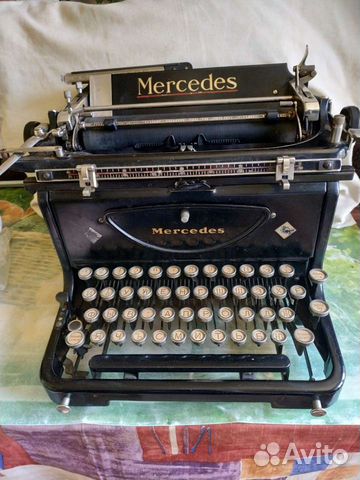 Печатная машинка Mercedes
