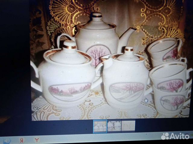 Сервиз чайный Вербилки винтаж 70х