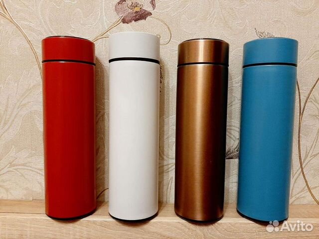 Термос с датчиком температуры / термокружка