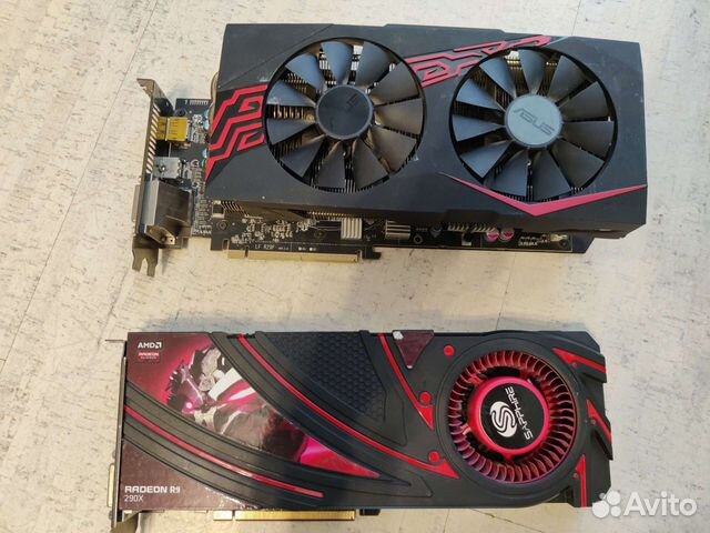 Amd radeon R9 290x 4gb на запчасти