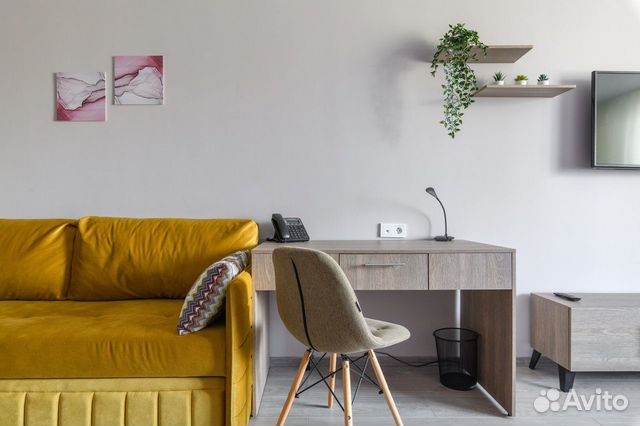 

Квартира-студия, 43 м², 2 кровати