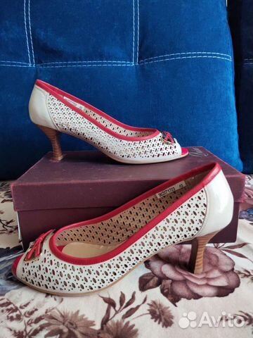 Туфли летние женские кожанные р. 40