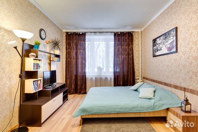 

1-к. квартира, 35 м², 2 кровати