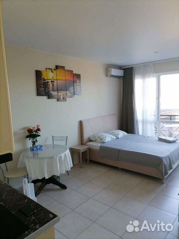 

Квартира-студия, 30 м², 3 кровати