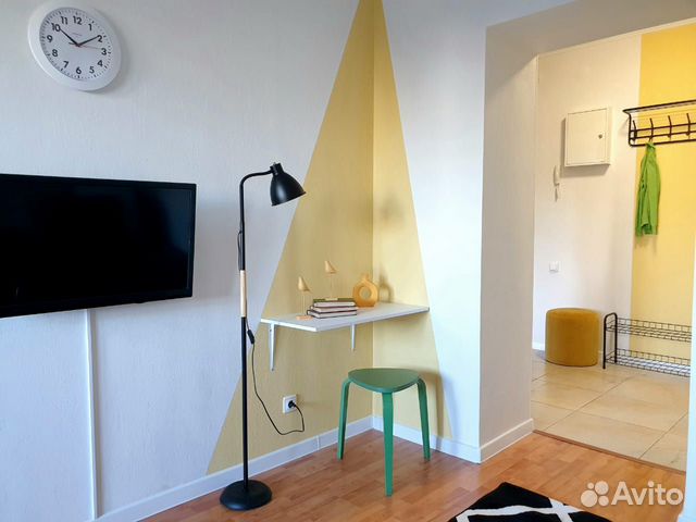 

1-к. квартира, 45 м², 2 кровати