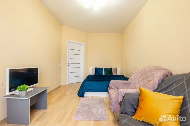

1-к. квартира, 35 м², 2 кровати