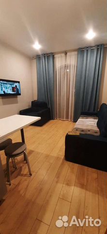 

Квартира-студия, 22,5 м², 2 кровати