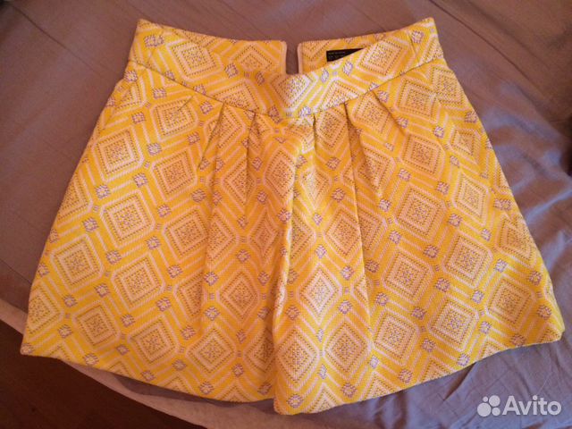 Новая желтая юбка Zara Новая желтая юбка Zara