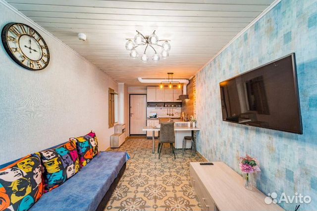 

1-к. квартира, 40 м², 2 кровати