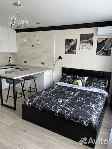 

Квартира-студия, 30 м², 1 кровать