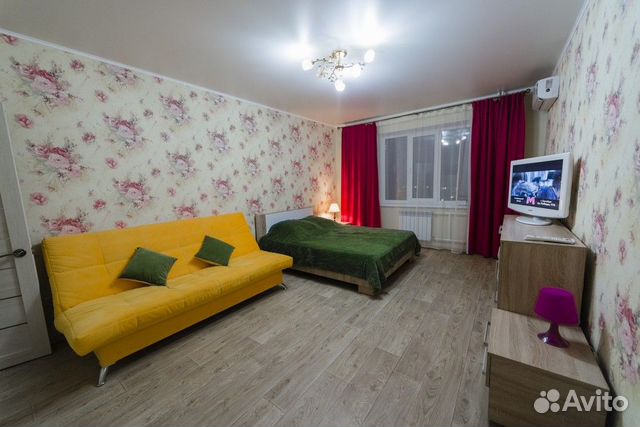 

1-к. квартира, 49 м², 2 кровати