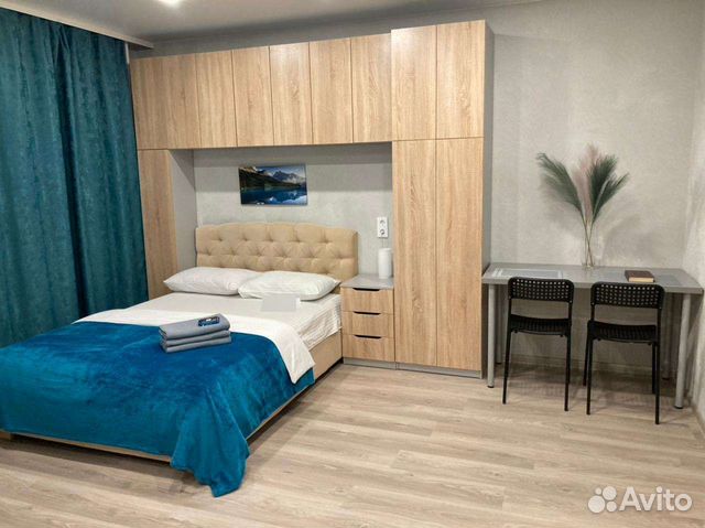

Квартира-студия, 28 м², 2 кровати