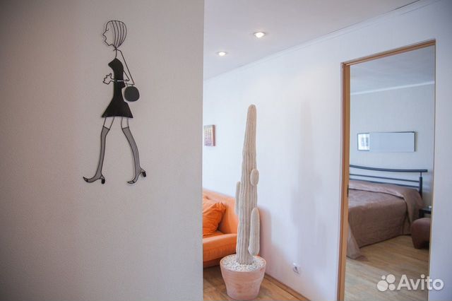 

1-к. квартира, 46 м², 2 кровати
