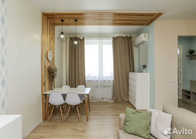 

Квартира-студия, 42 м², 2 кровати