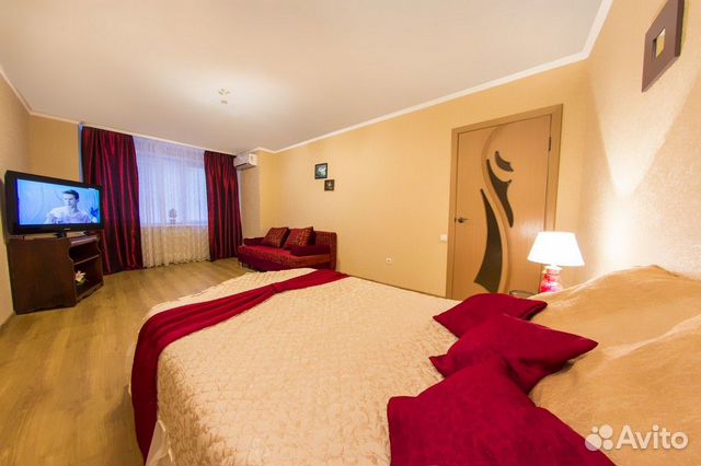 

1-к. квартира, 44 м², 2 кровати