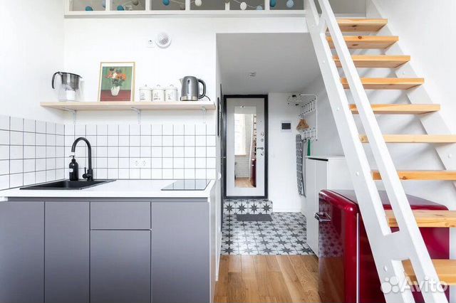 

Квартира-студия, 17 м², 1 кровать