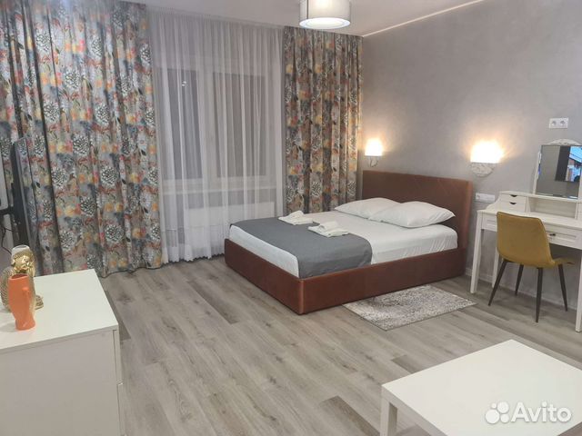 

1-к. квартира, 53 м², 2 кровати