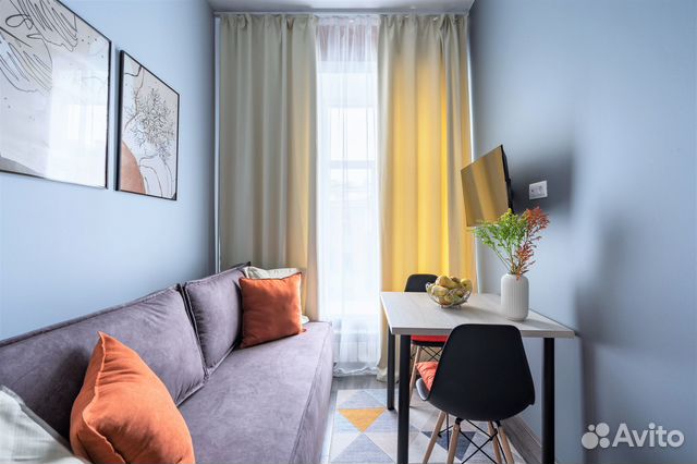 

Квартира-студия, 15 м², 2 кровати