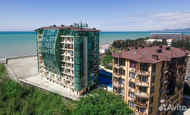 

Квартира-студия, 38 м², 2 кровати