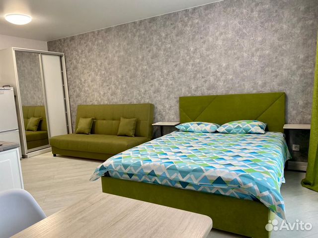 

Квартира-студия, 35 м², 2 кровати