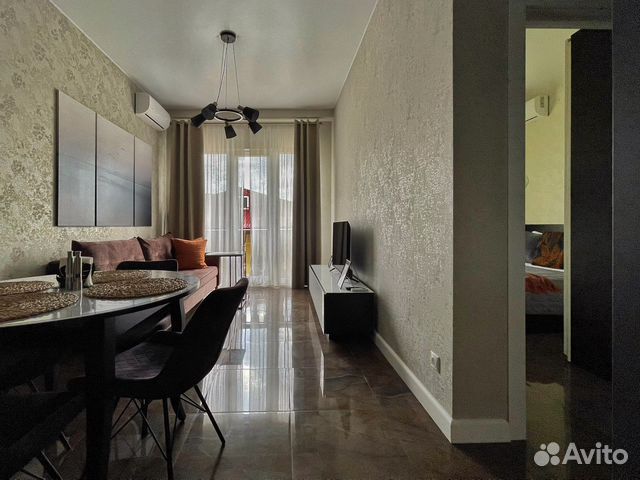 

1-к. квартира, 42 м², 2 кровати